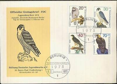 Berlin Mi 442-5 FDC