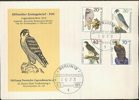 Berlin Mi 442-5 FDC