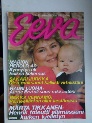 Eeva lehti Nro 10/1986 (24.3)