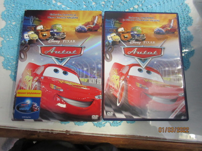 Disney Pixar Autot dvd.