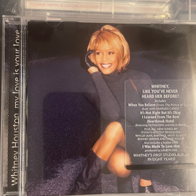 WHITNEY HOUSTON - My Love Is Your Love cd