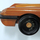 Bauer Jaguar E-type coupe, puuta, 1:12. Puinen auto - pikkukuva 3