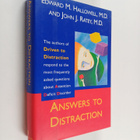 Edward M. Hallowell ym. : Answers to Distraction - pikkukuva 1