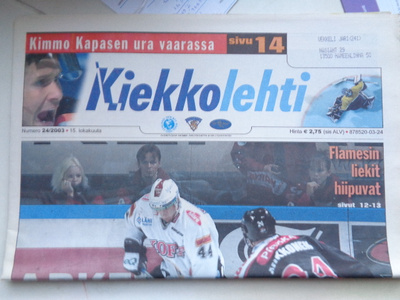 Kiekkolehti Nro 24/2003 (20.1)