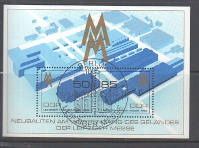 Saksa DDR  1989 Mi Bl 99