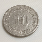 Saksa 10 Pfennig 1900G - pikkukuva 3