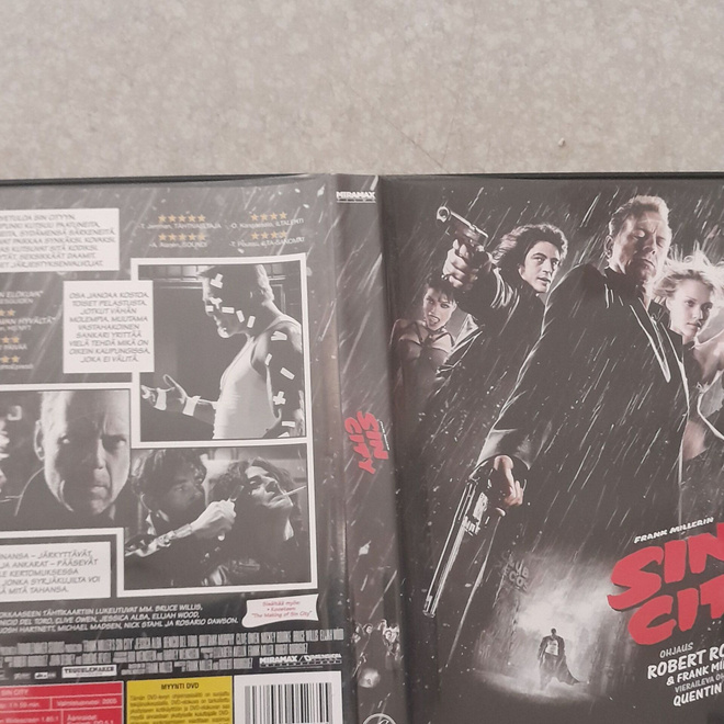 Sin city dvd