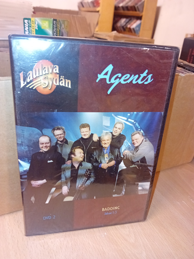 DVD AGENTS LAULAVA SYDÄN DVD 2 BADDING JAKSOT 1-3 UUSI