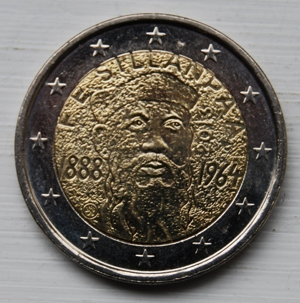 2 Euro 2013 Suomi Sillanpään