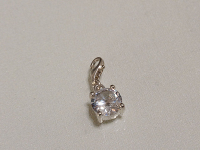 Thomas Sabo, Hopea kristalli hela, riipus 925