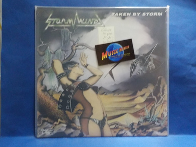 STORMWIND - TAKEN BY STORM M-/M- GER -85 1ST PRESS LP