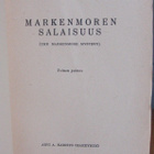 J. S. Fletcher: Markenmoren salaisuus. 2p. 331 s. - pikkukuva 4