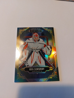 2020-21 Upper Deck Stature #36 Ilya Samsonov