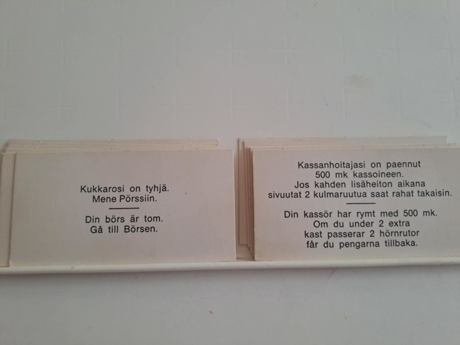 Varaosia OSAKEPELI Sattumakorti