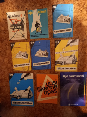 Aja oikein ym. liikenneoppaat 1963 - 1990