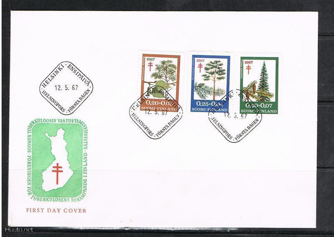 1967 TUB - osoitteeton kuori