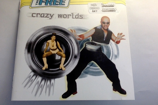 THE FREE  :::  CRAZY WORLDS ::: CD, ALBUM    1996 !!