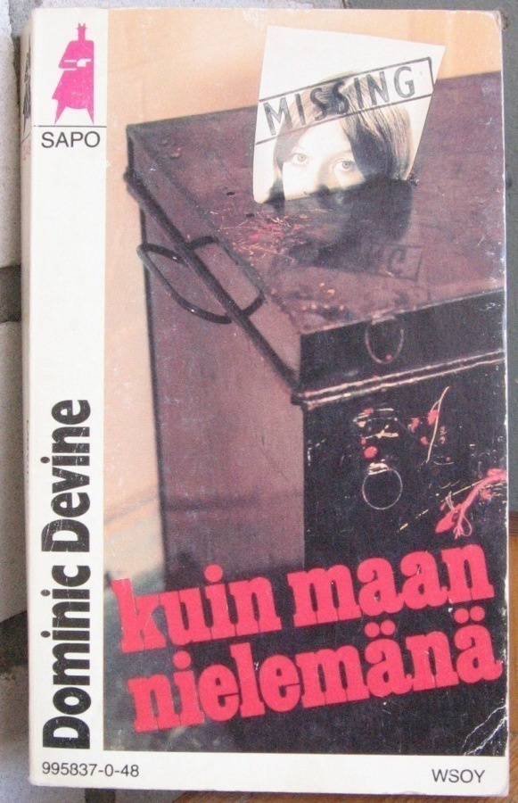 SaPo 248. Dominic Devine: Kuin maan nielemänä. 288 s.