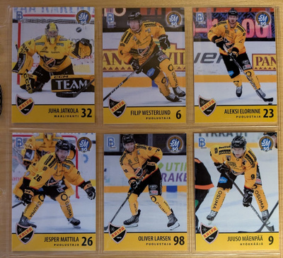 2024-25 Blueline Series 1 KalPa Team Set 12 korttia (61-72)