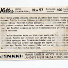 Purkkakuva Hellas HIGH CHAPARRAL n:o 57 - pikkukuva 2