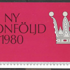Ruotsi - Minneskort Ny tronföljd 1980 (Facit MH 14) - pikkukuva 2