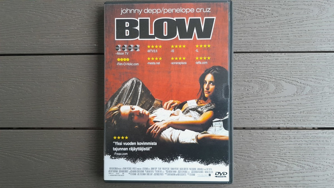 DVD: Blow (Johnny Depp, Penelope Cruz 2001)