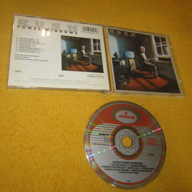 Rush - Power Windows ; CD v 1985