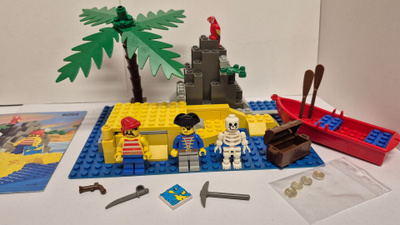 Lego Pirates 6254 Rocky Reef + ohje