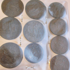 10 VANHAA Kolikkoa Viro Eesti Estonia 1931 1934 - pikkukuva 2