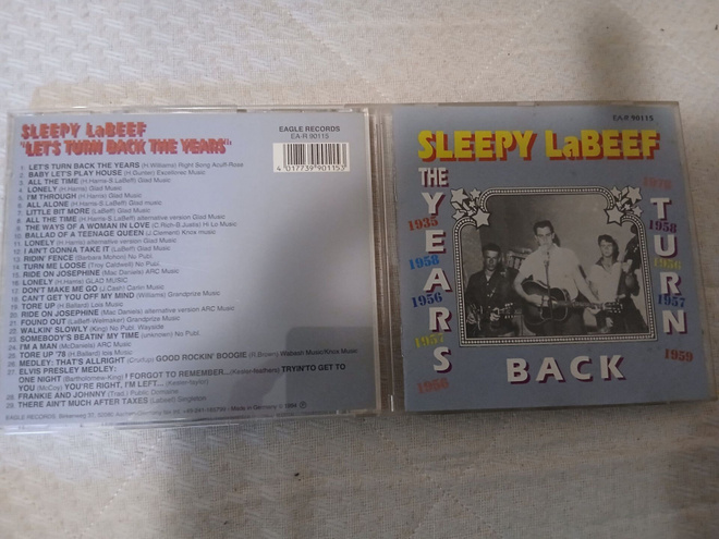 Sleepy LaBeef CD