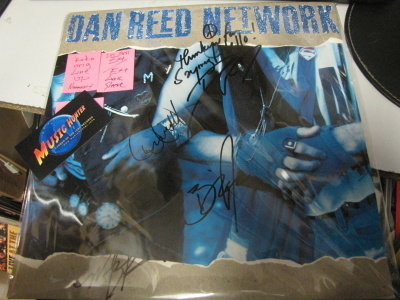 DAN REED NETWORK-S / T LP 1.PAINOS BÄNDIN NIMMAREILLA