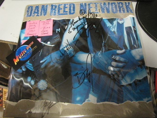 DAN REED NETWORK-S / T LP 1.PAINOS BÄNDIN NIMMAREILLA