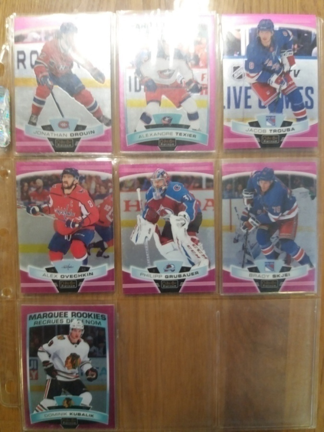 2019-20 O-Pee-Chee Platinum Matte Pink alk. 3.0/kpl