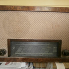 Vintage iso radio ASA ruskea laatikkomainen - pikkukuva 1