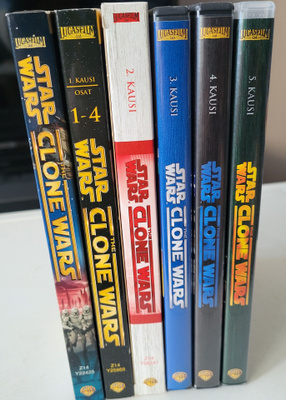 Star Wars - The Clone Wars 5 Tuotantokautta + Elokuva