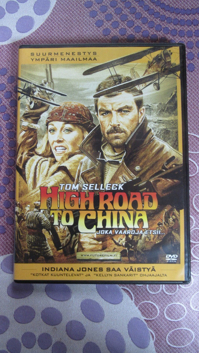 High Road to China - Joka vaaroja etsii DVD