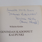 Wilhelm Keidas : Govindan kadonnut kaupunki (tekijän omiste) - pikkukuva 3