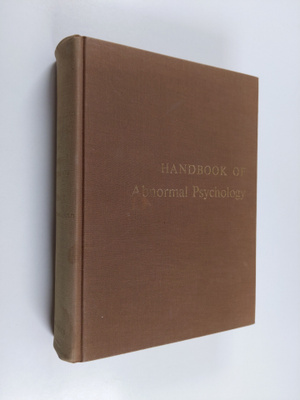 Hans Jurgen Eysenck : Handbook of Abnormal Psychology - A...