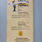 Postin Linja- autojen aikataulut 1.6.1983- 31.5.1984 - pikkukuva 5