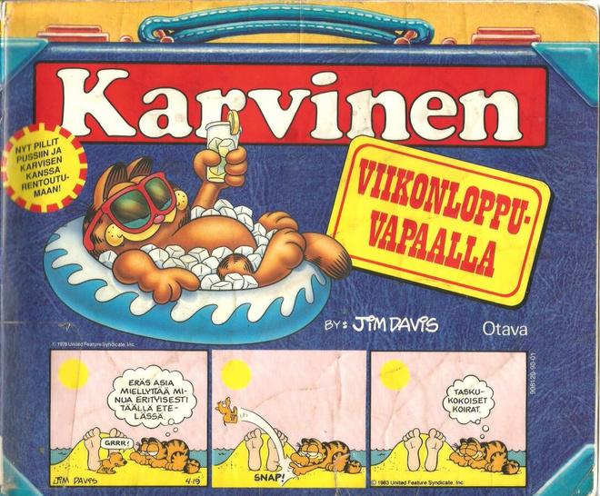 JIM DAVIS <> KARVINEN VIIKONLOPPUVAPAALLA