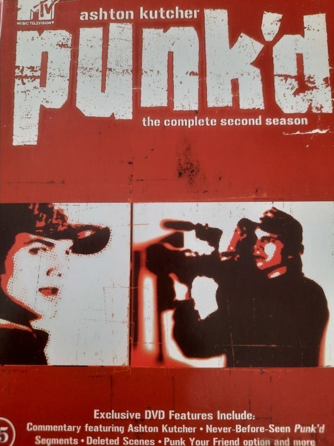 PUNK'D SEASON  1 & 2 Ashton Kutcher