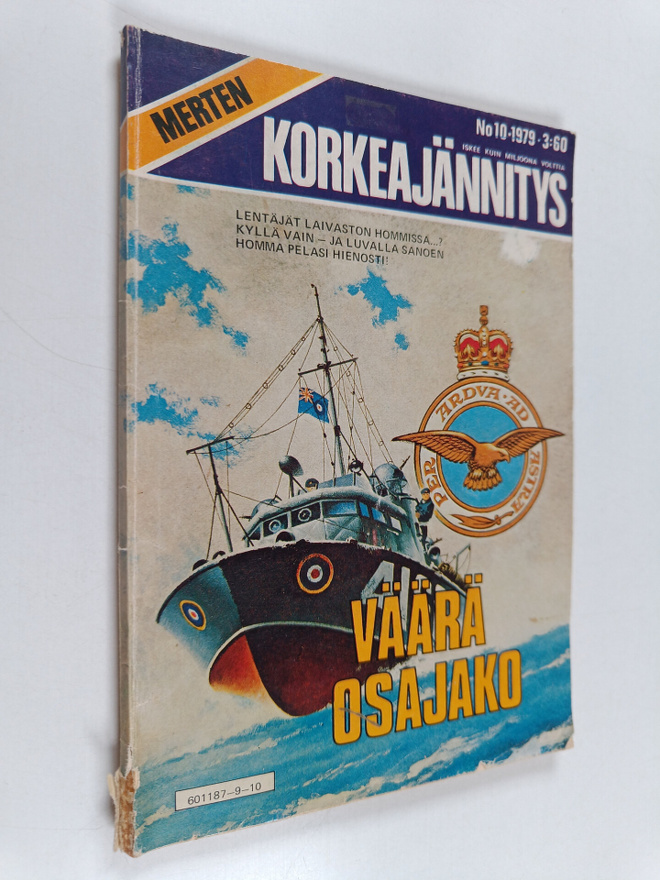 Merten Korkeajännitys 10/1979 : Väärä osajako