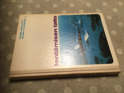 SUOMEN ILMAILULIITTO LENTÄMISEN TAITO 1968 HYVÄ