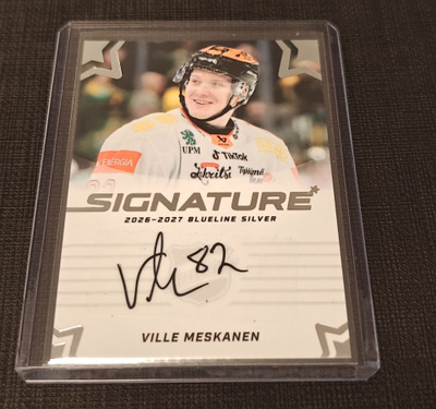 Ville Meskanen KooKoo blueline silver signature 2026-27