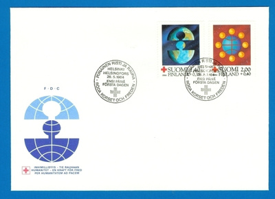 FDC – Punainen Risti ja Rauha 28.5.1984, (Sarja) Lape no 944