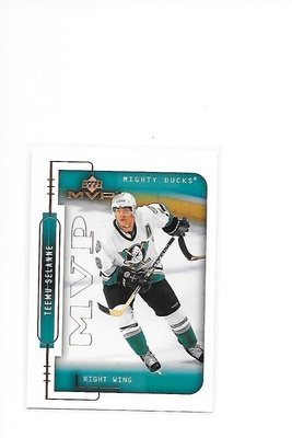 1999-00 Upper Deck MVP #5 Teemu Selänne Anaheim Ducks