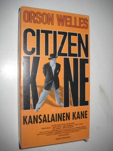 Citizen Kane, Kansalainen Kane - Vhs