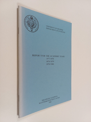 Report for the academic years 1977/1978, 1978/1979, 1979/...
