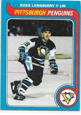 1979-80 Topps #58 Ross Lonsberry Pittsburgh Penguins