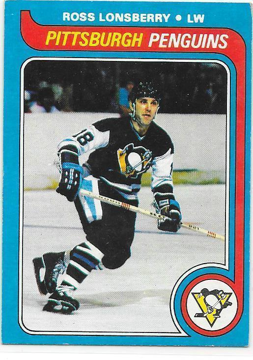 1979-80 Topps #58 Ross Lonsberry Pittsburgh Penguins